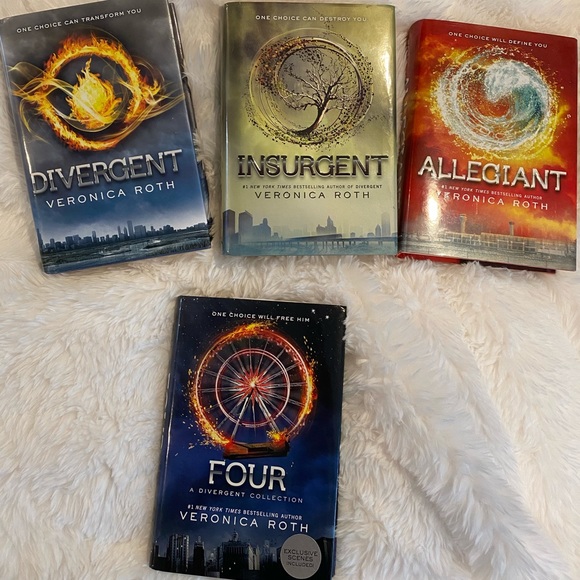 Entire Divergent book series (4 books) - Picture 1 of 1